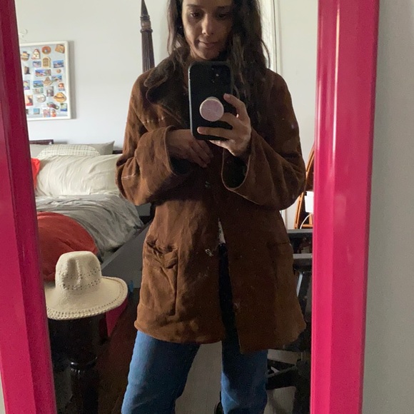 Brown Leather Jacket - Picture 3 of 7